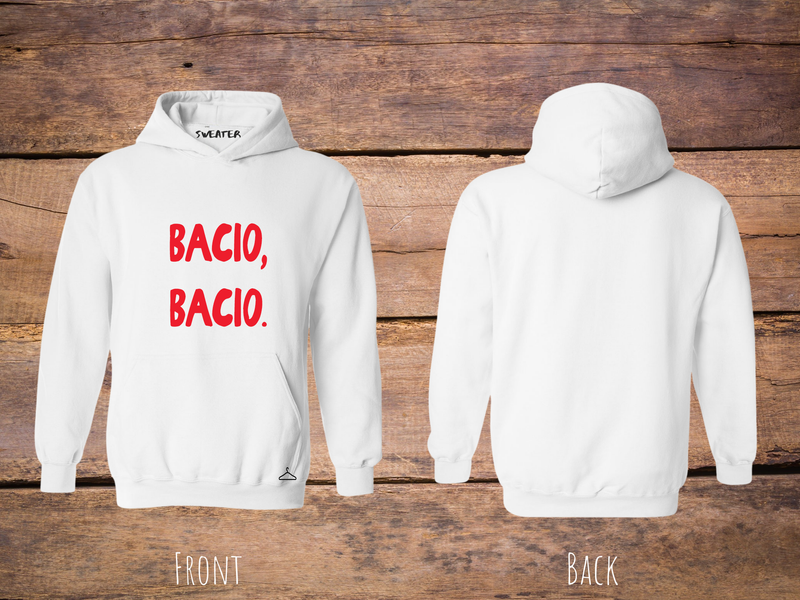 Hoodie "Bacio Bacio" für Erwachsene - One Sweater