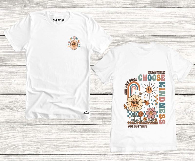Tshirt "Choose kindness” für Erwachsene - One Sweater